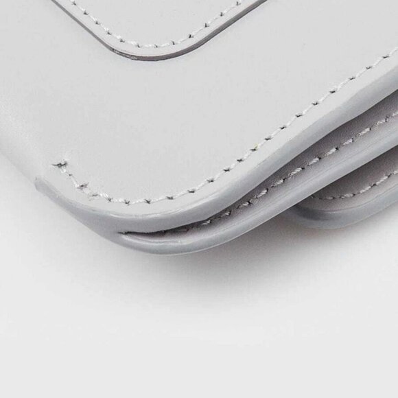 Burberry Heather Melange Smooth Leather Mini TB Shoulder Bag - Picture 4 of 11